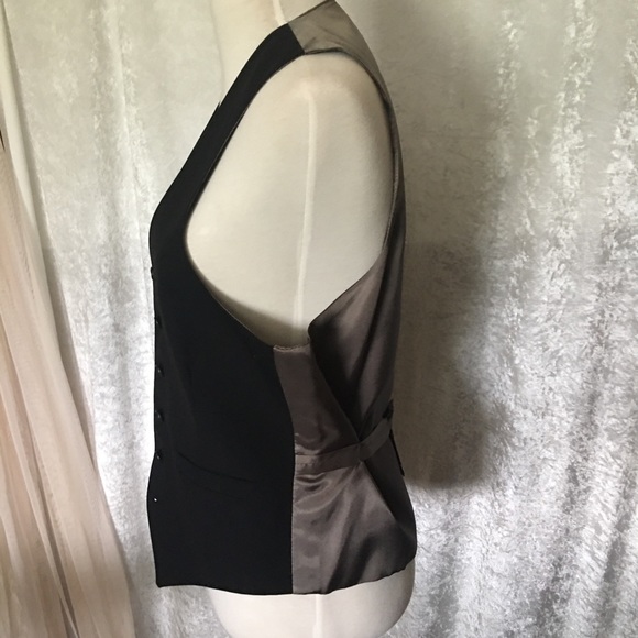 Men’s or ladies Black and silver Vest Size M - Picture 3 of 10